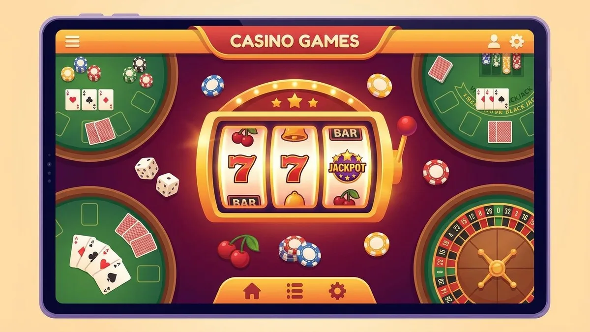 Casino games at National Casino